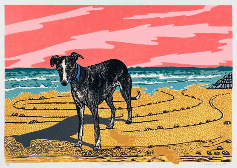 Sunset Dog by Gwen Scott | Issue 216 