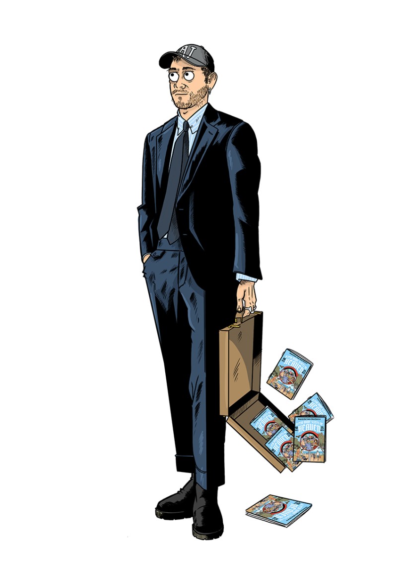 Self-portrait by Daniel Vernon | Issue 260 