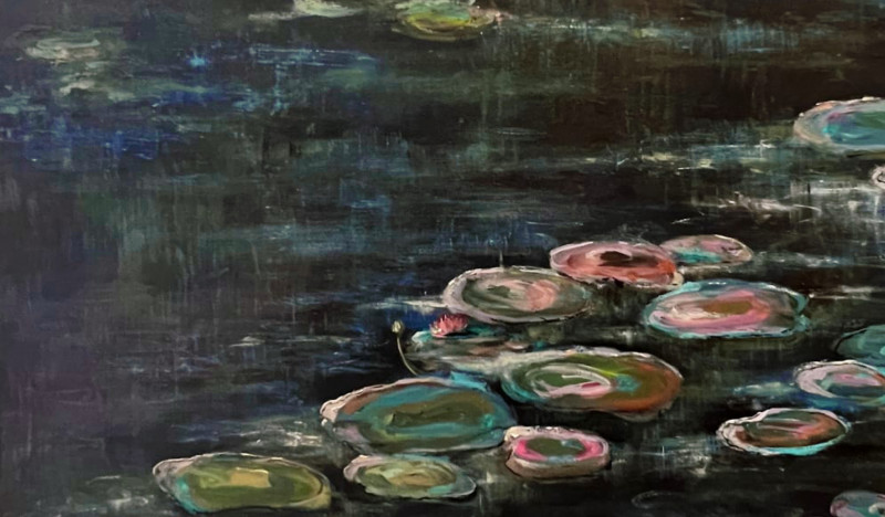 Detail of Moments of Tranquility by Helen Keen | Issue 195
