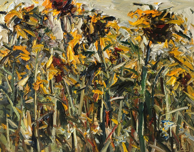 Full Bloom, Sunflowers by John Badcock | Issue 203 