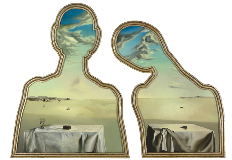 Couple With Their Heads Full Of Clouds by Salvador Dalí. Museum Boijmans Van Beuningen, Rotterdam | Issue 151 